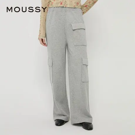 MOUSSY 春季新品美式休闲多口袋时尚运动直筒卫裤028HAA80-2101图片
