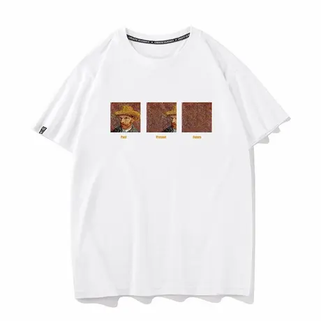 秀洛梵高 PAST PRESENT FUTURE过去现在未来短袖T恤男女打底半袖商品大图