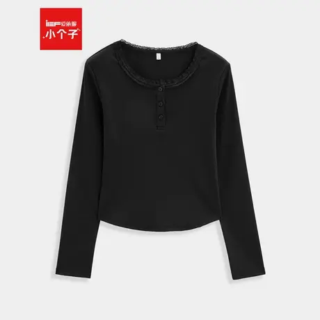 IEF/爱依服2025秋季新款韩版简约纯色通勤气质百搭显瘦上衣图片