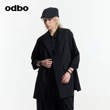 odbo/欧迪比欧原创设计师品牌西装无袖马夹2025春夏新款马甲女款商品大图
