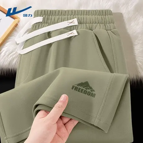 回力短裤男2025新款帅气潮流五分裤男士户外跑步运动裤子男款夏D商品大图