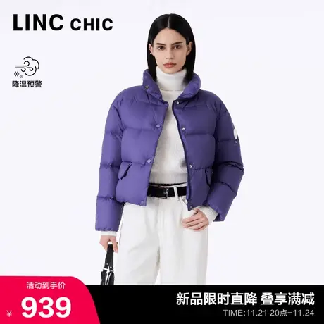 LINCCHIC金羽杰短款羽绒服女冬季2023新款多巴胺轻体泡芙超轻1339商品大图