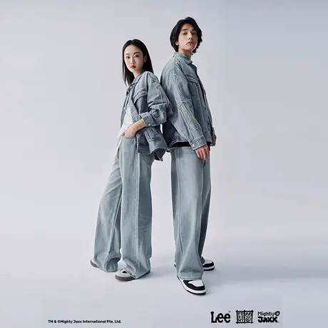 【张凌赫代言】Lee X Mighty Jaxx联名商场款25秋新男女款牛仔裤图片