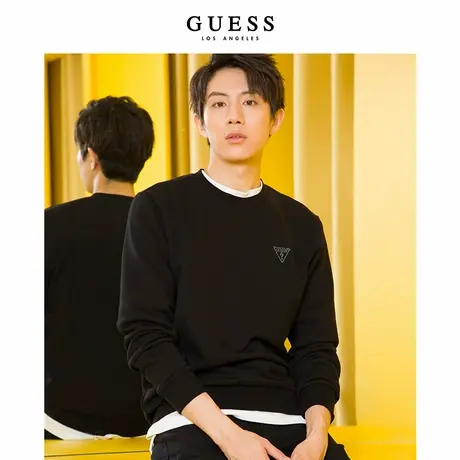 GUESS男士时尚潮流舒适通勤长袖卫衣-MM3K9440K商品大图