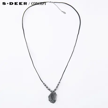 【新品】sdeer圣迪奥专柜正品女装简约链坠项链S15484377图片