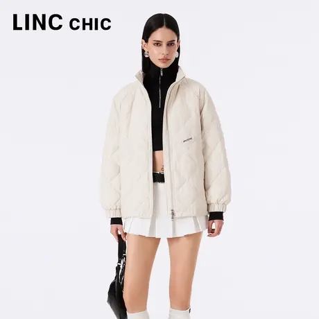 【好物体验专享】LINCCHIC金羽杰23年松弛感夹克羽绒服Y21802089G商品大图