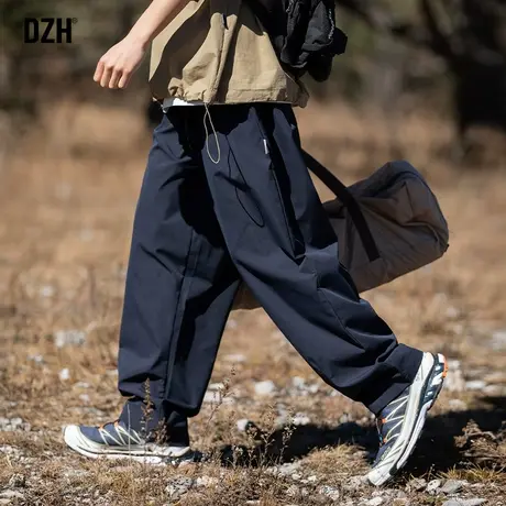 男士工装运动裤子男春秋款潮牌美式冲锋裤2025新款休闲长裤伞兵裤图片