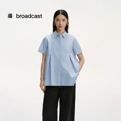 【天天yoko&播】播时髦外翻领衬衫DDS2CD5117商品大图