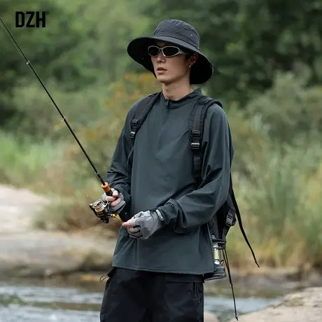 男士速干衣登山长袖t恤男打底内搭男款衣服2025新款爆款秋衣上衣图片