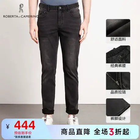 ROBERTA诺贝达春夏季商场同款男装长裤牛仔裤男休闲裤621133205图片