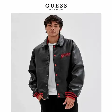 GUESSOriginals x Betty Boop男女同款刺绣夹克外套商品大图