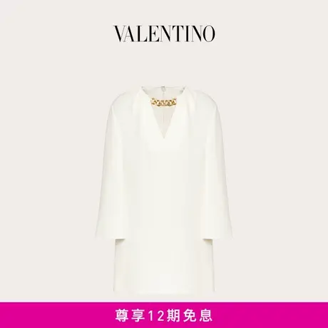 【24期免息】华伦天奴女士 VLOGO CHAIN CADY COUTURE 连衣裙商品大图