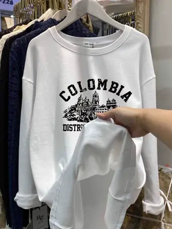 白色内搭打底衫女2023新款秋冬季加绒中长款女装德绒长袖t恤上衣商品大图