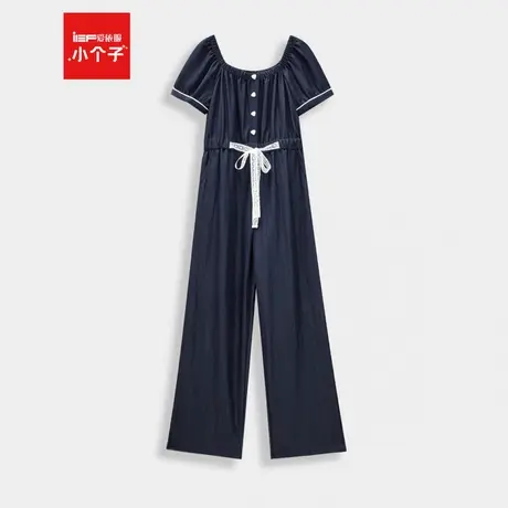 IEF/爱依服2025夏季新款法式气质感通勤百搭显瘦时尚纯色连体裤商品大图