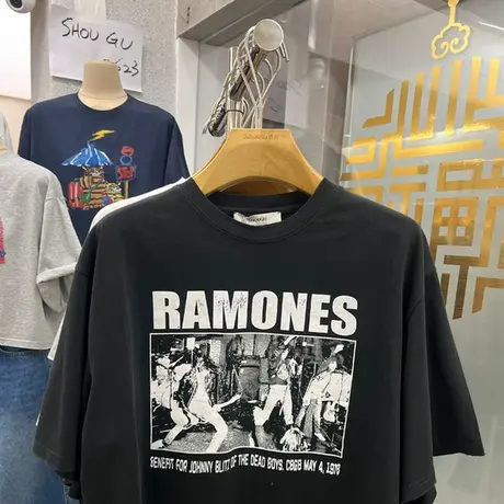 2025夏季新款短款宽松百搭休闲韩版美式复古蝙蝠袖短袖上衣T恤女图片