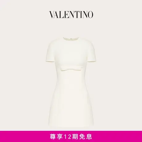 【12期免息】华伦天奴VALENTINO女士 CREPE COUTURE 连衣裙商品大图