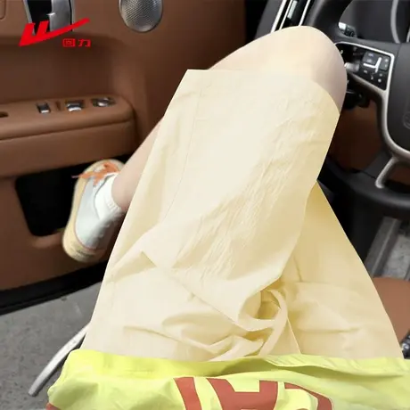 回力冰丝山本短裤女夏季2025新款高腰小个子阔腿休闲运动三分裤子商品大图