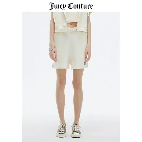 Juicy Couture橘滋春夏新款短裤新品复古显瘦休闲运动针织短裤女商品大图
