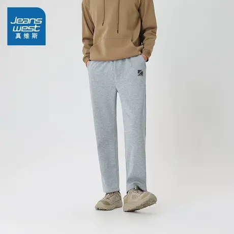 XC真维斯男装 2025夏季新款韩式街头简约风时尚日常百搭阔腿长裤图片