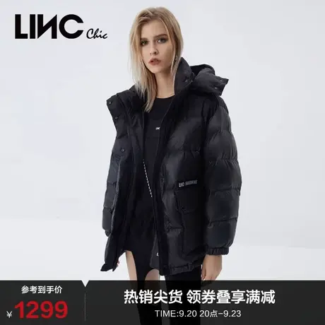 LINCCHIC金羽杰羽绒服女面包服短款羽绒服女冬季外套Y21802242图片