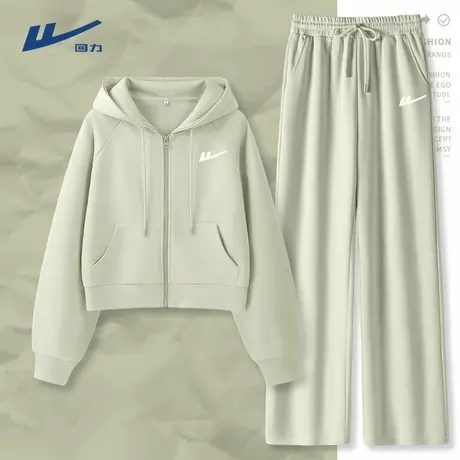 回力小个子一整套入秋穿搭独特超好看洋气时尚高级休闲运动套装图片
