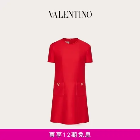 【24期免息】华伦天奴VALENTINO女士 CREPE COUTURE 连衣裙图片