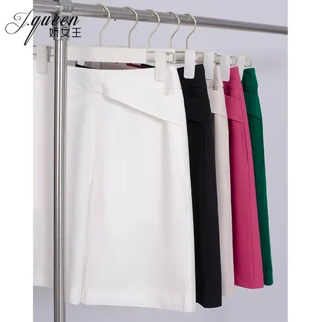 五分裤女夏季薄款港味复古洋气高腰直筒短裤宽松显瘦休闲阔腿中裤商品大图