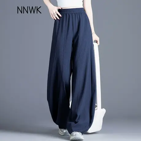 今年流行梧桐裤运动裤卫裤垂坠感裤子灯笼香蕉裤休闲裤宽松阔腿裤图片