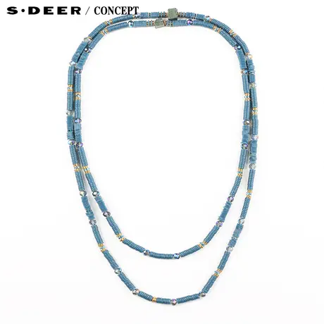 【新品】sdeer圣迪奥专柜正品女装民族风情珠片层次项链S15484376图片