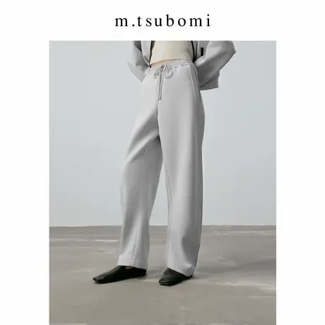 子苞米高腰宽松显瘦抽绳香蕉裤2024秋季新款镰刀阔腿裤运动卫裤女商品大图