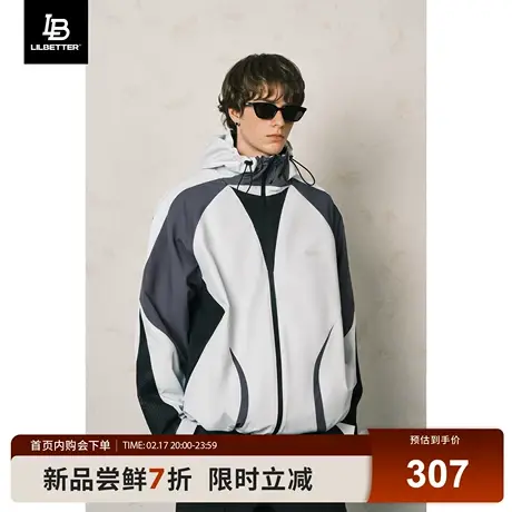 Lilbetter秋季外套男2025春季宽松夹克户外登山褂子机能运动上衣商品大图