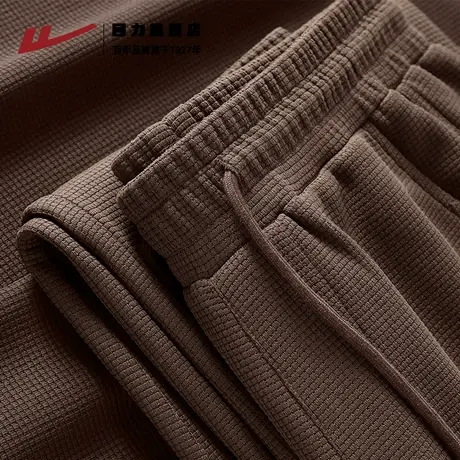 回力男士休闲裤早秋款直筒垂感长裤男青少年美式高街百搭卫裤潮K商品大图