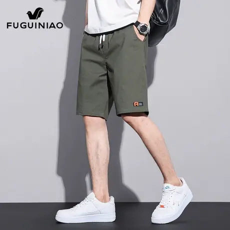 富贵鸟休闲短裤男士夏季2025年新款潮流运动五分裤凉感运动裤子男商品大图
