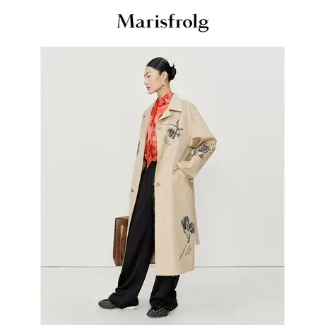 Marisfrolg/玛丝菲尔风衣商品大图
