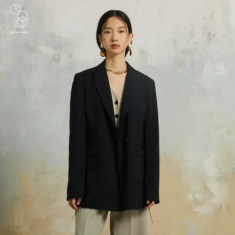 m.tsubomi/2022秋季新款西装外套休闲通勤高级感商场同款商品大图