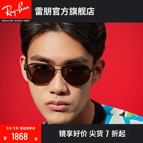 RayBan雷朋太阳镜飞行员轻质碳纤维镜面偏光男女开车墨镜0RB8313图片