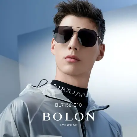 BOLON暴龙太阳眼镜蛤蟆镜男士开车专用驾驶偏光墨镜BL7156 BL7165商品大图