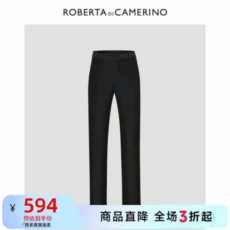 【莫代尔/绵羊毛】诺贝达春季新款透气柔软商务休闲长裤休闲裤男图片