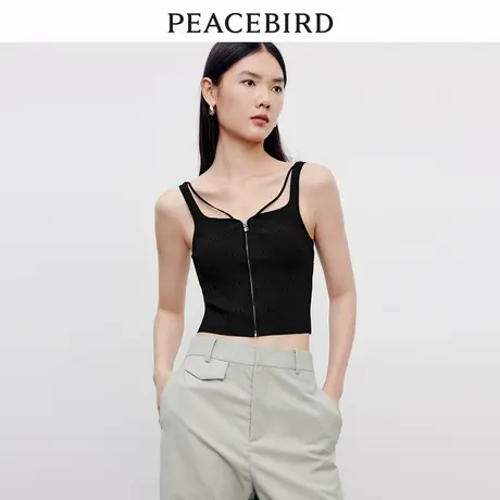 【商场同款】太平鸟女装2023年秋季新款时髦吊带A1EFD3201商品大图