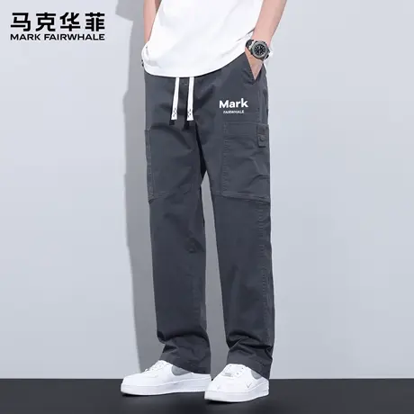 马克华菲工装裤男2025新款时尚百搭长裤夏季日系休闲裤子男款潮X图片