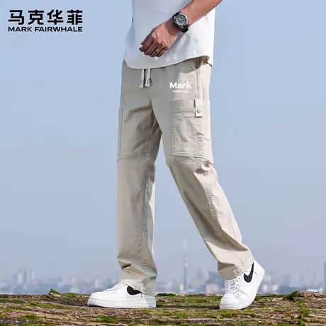 马克华菲美式工装裤男士户外潮流男裤夏天2025新款男款休闲裤子X商品大图
