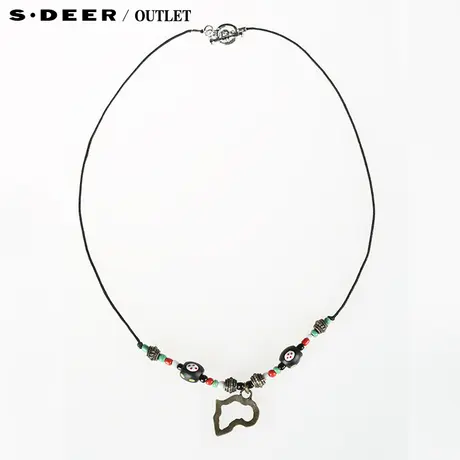 【新品】sdeer圣迪奥专柜正品女装秋装印度风彩色项链4284376图片
