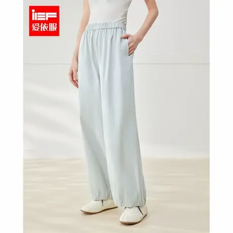IEF/爱依服裤子2025夏季新款韩版时尚休闲运动风百搭显瘦哈伦裤商品大图