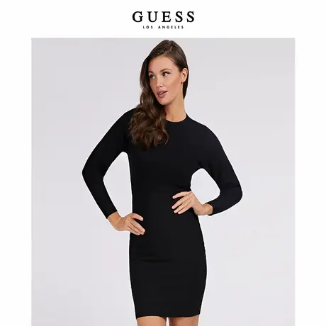 GUESS秋冬女士纯色针织连衣裙-W0BK0UZ26I0商品大图