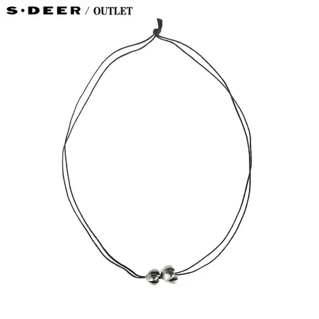 【新品】sdeer圣迪奥专柜正品女装简约复古感铜质项链4284306图片