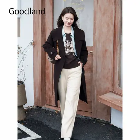 Goodland美地2024秋季新款休闲裤商品大图