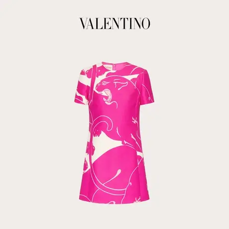 【季末优惠】华伦天奴VALENTINO女士 CREPE COUTURE 连衣裙图片