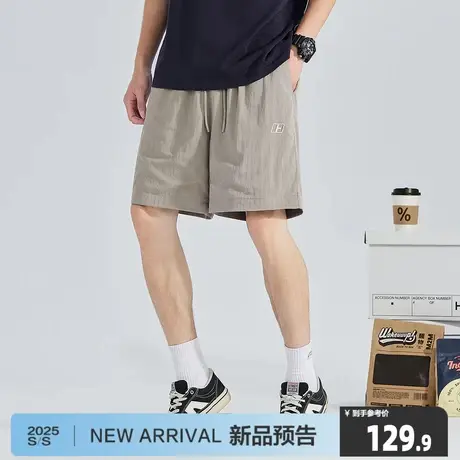 唐狮25夏季新款男休闲短裤速干薄款阔腿裤宽松潮流运动裤子男7.5商品大图