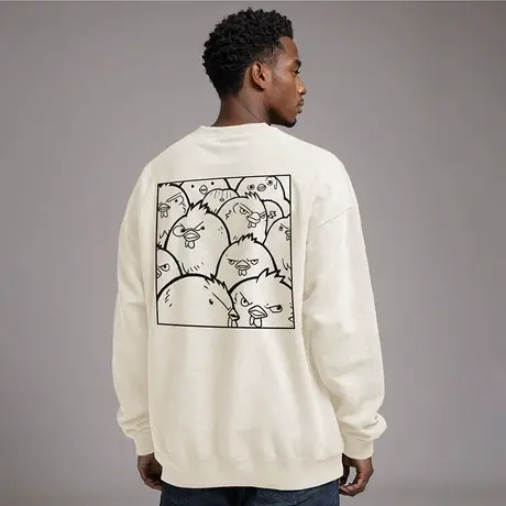 2025新款重磅美式嘻哈加肥加大码卫衣男连帽纯棉高街加绒早春秋款图片