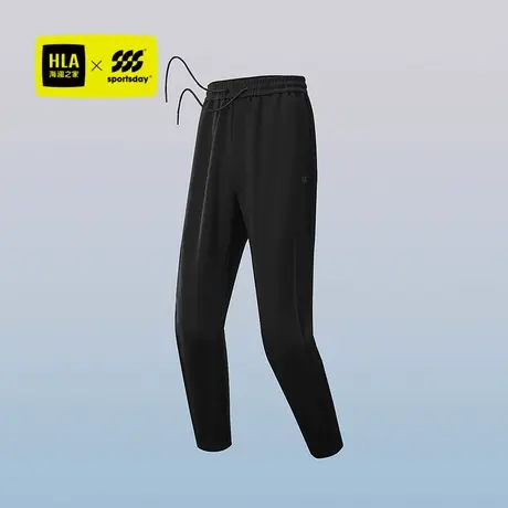 HLA/海澜之家城市运动sportsday卫裤25春夏新抽绳松紧腰休闲裤男图片
